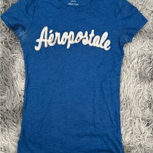 Aeropostale Blue T-Shirt (XS)